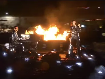 Pianot fattade eld vid OS i Paris